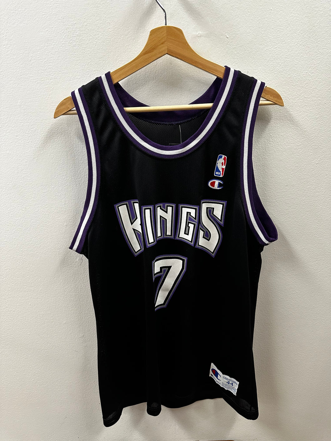 Sacramento Kings Bobby Hurley Champion Jersey