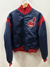 Load image into Gallery viewer, Cleveland Indians Snap Up Jacket