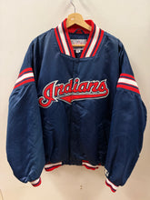 Load image into Gallery viewer, Cleveland Indians Snap Up Jacket