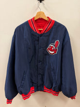 Load image into Gallery viewer, Cleveland Indians Snap Up Jacket