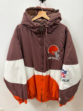Load image into Gallery viewer, Cleveland Browns Puffer Jacket
