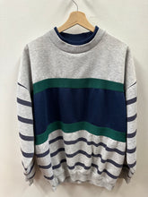 Load image into Gallery viewer, Striped Crewneck Sweatshirt