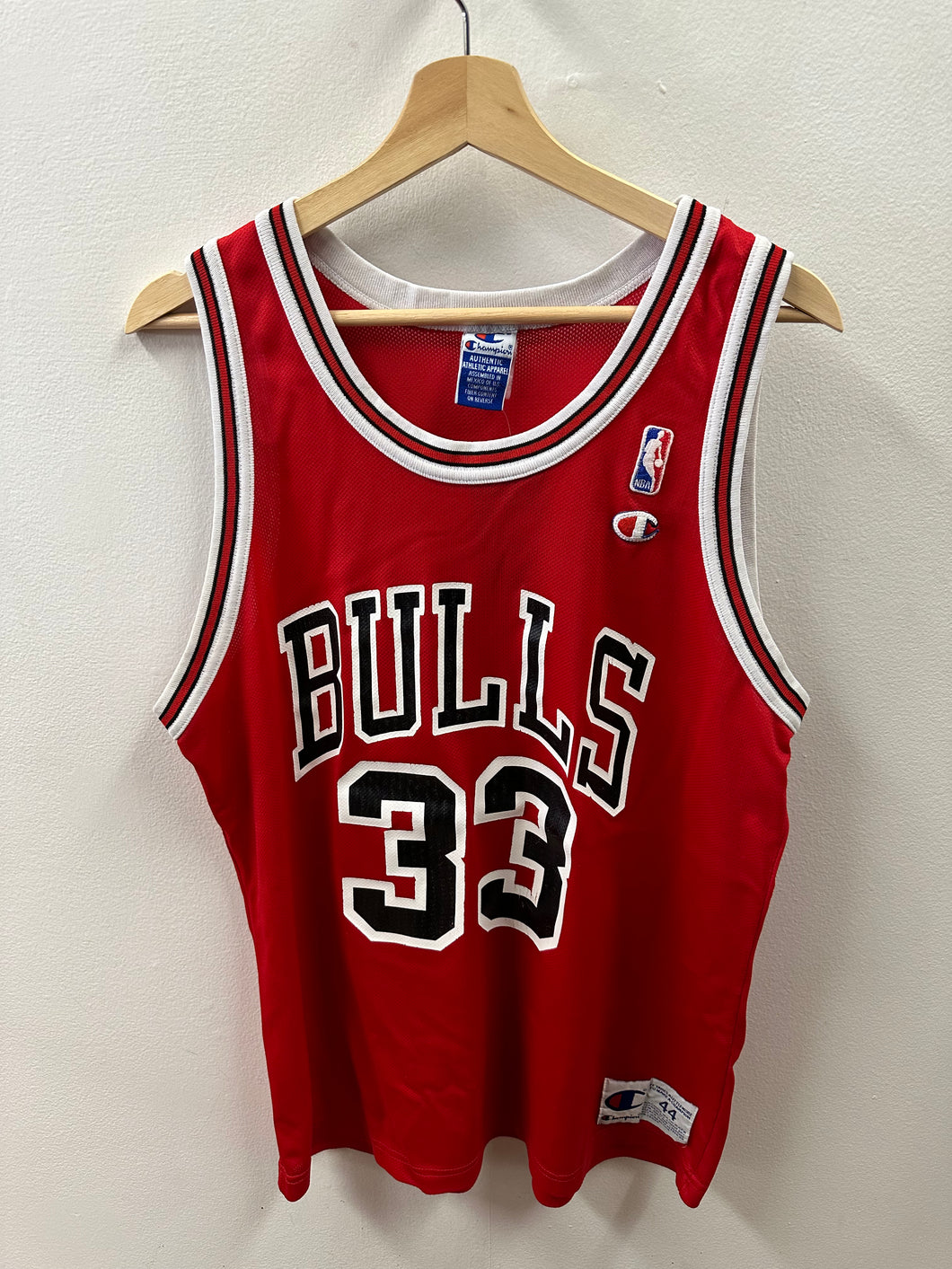 Chicago Bulls Scottie Pippen Champion Jersey