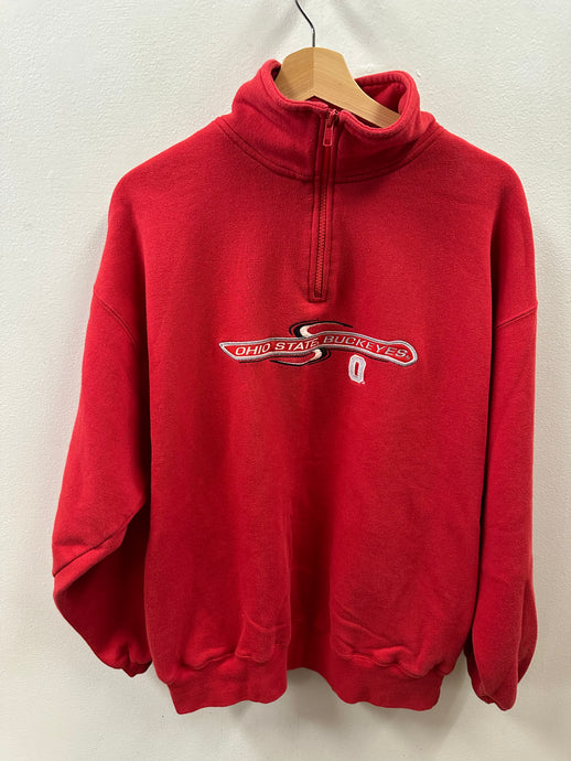 Ohio State Quarter Zip Crewneck Sweatshirt