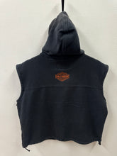 Load image into Gallery viewer, Harley Davidson Hooded Sleeveless Sweatshirt