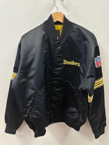 Pittsburgh Steelers Satin Snap Up Jacket