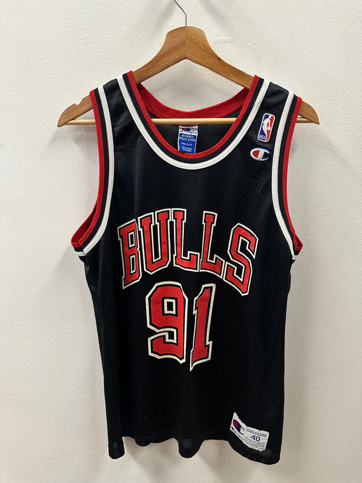 Chicago Bulls Dennis Rodman Champion Jersey