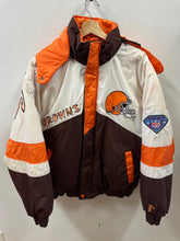 Load image into Gallery viewer, Cleveland Browns Puffer Jacket