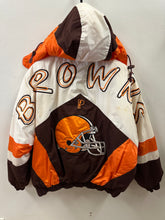 Load image into Gallery viewer, Cleveland Browns Puffer Jacket