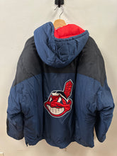 Load image into Gallery viewer, Cleveland Indians Puffer Jacket