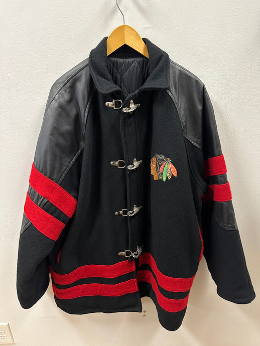 Chicago Blackhawks Leather Jacket