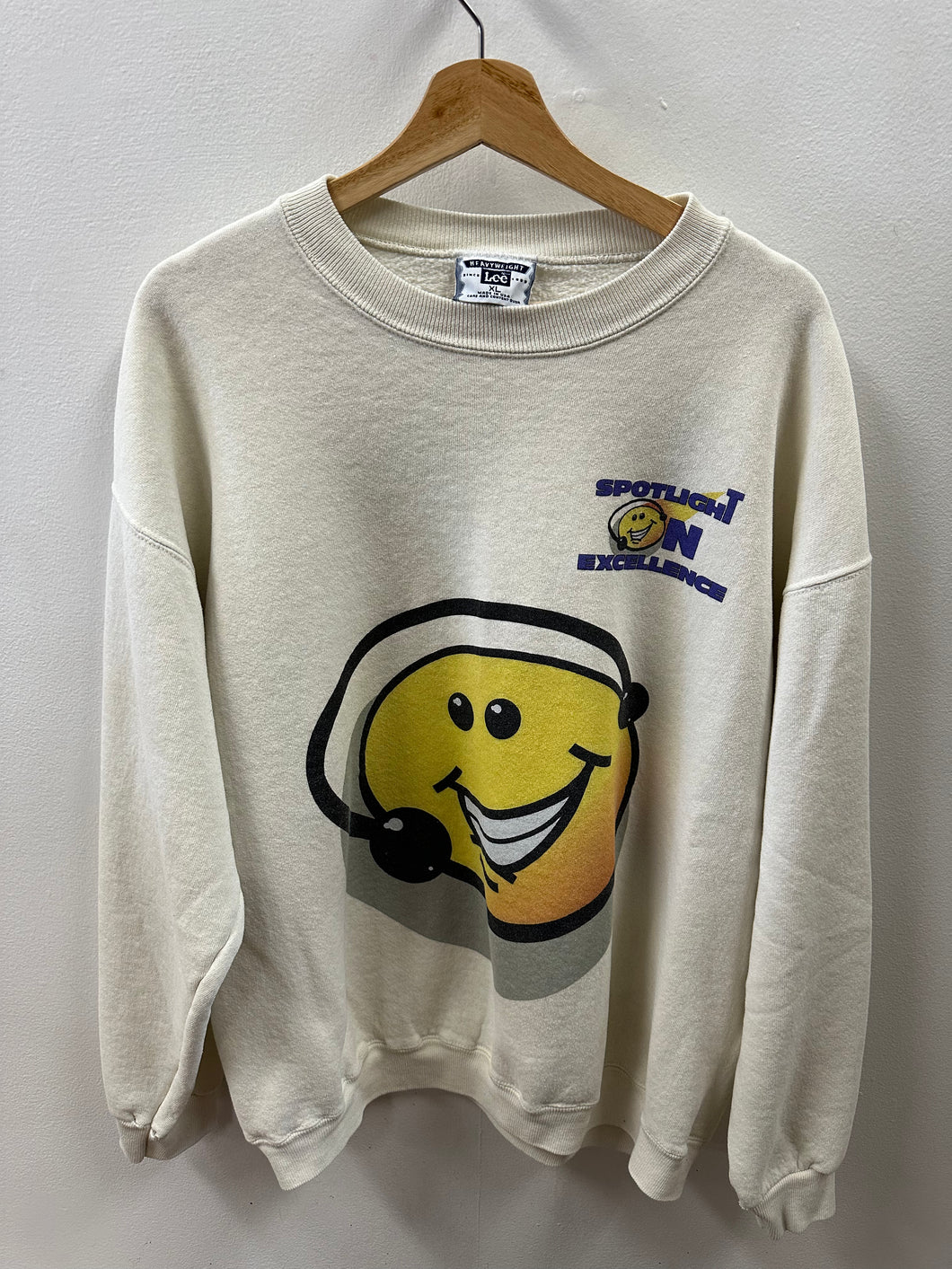 Smiley Face Crewneck Sweatshirt